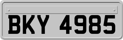 BKY4985