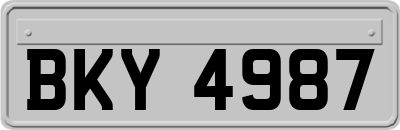 BKY4987