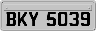 BKY5039