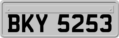 BKY5253