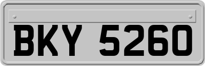 BKY5260