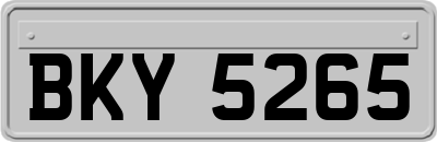 BKY5265