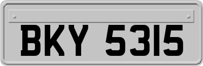 BKY5315