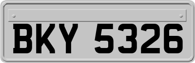BKY5326