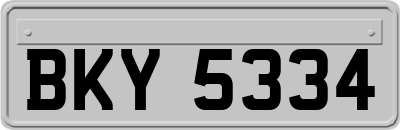 BKY5334