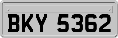 BKY5362