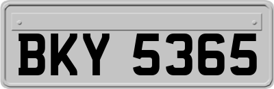 BKY5365