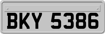 BKY5386