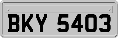 BKY5403