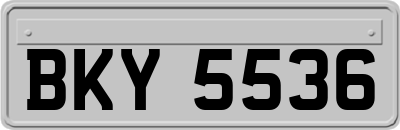 BKY5536