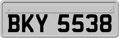 BKY5538