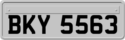 BKY5563