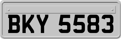 BKY5583