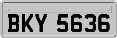 BKY5636