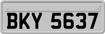 BKY5637