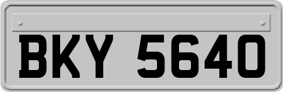 BKY5640