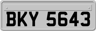 BKY5643