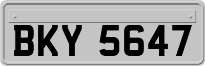 BKY5647
