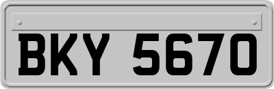 BKY5670