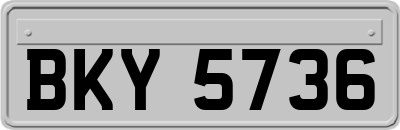 BKY5736