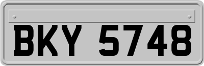 BKY5748