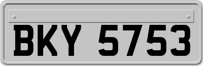 BKY5753