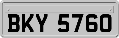 BKY5760
