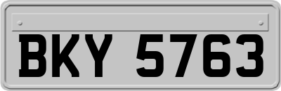 BKY5763