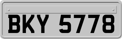 BKY5778