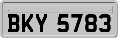 BKY5783