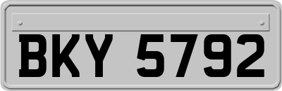 BKY5792