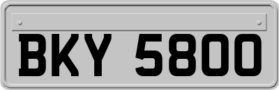 BKY5800