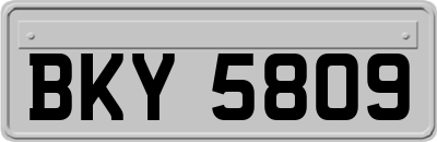 BKY5809