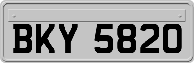 BKY5820