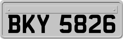 BKY5826