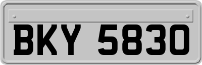BKY5830