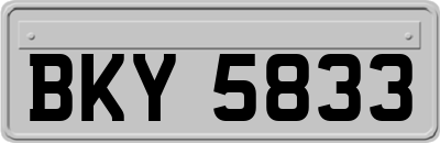 BKY5833