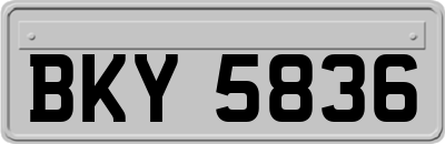 BKY5836