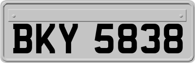 BKY5838