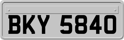 BKY5840