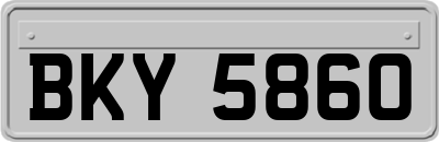 BKY5860
