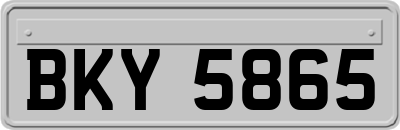 BKY5865