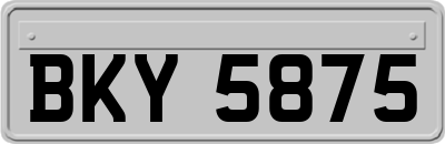 BKY5875
