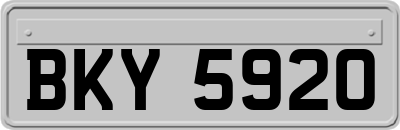 BKY5920