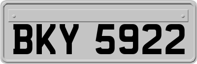 BKY5922