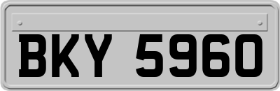 BKY5960