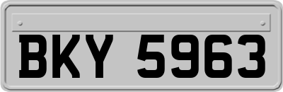 BKY5963
