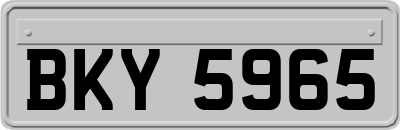BKY5965