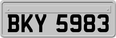 BKY5983