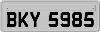 BKY5985